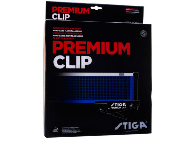 STIGA Soporte y Red Premium Clip ITTF