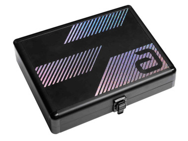 ANDRO Maletin Aluminio Doble Negro