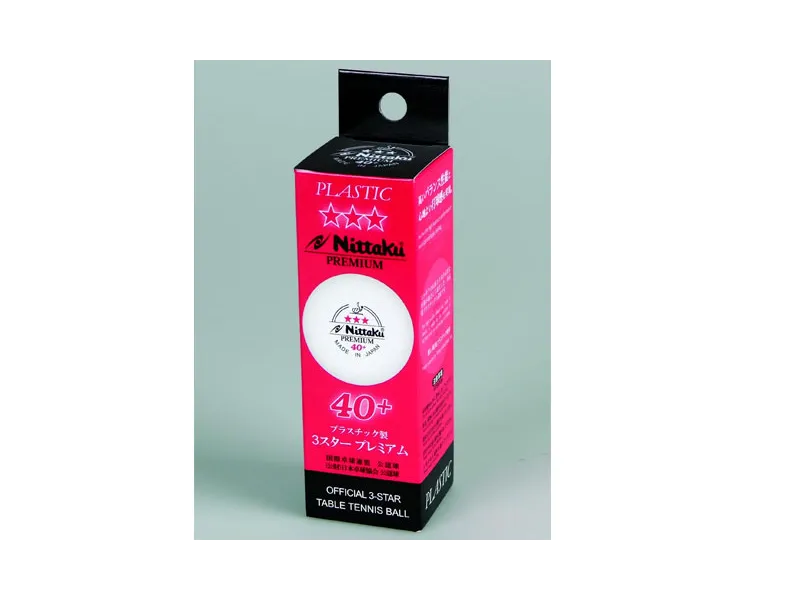 Nittaku 40+ PLS Premium Pack 3u