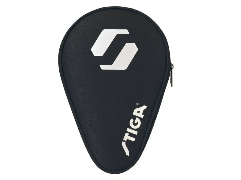 STIGA Funda Redonda ping pong RIVAL Negra
