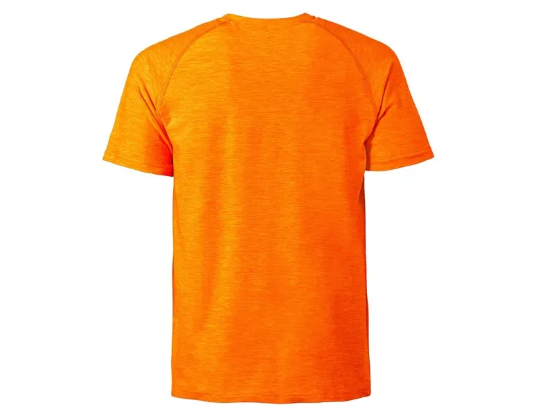 ANDRO Camiseta Melange Naranja2