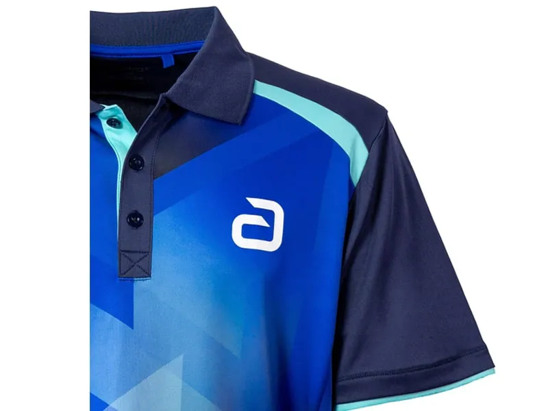 ANDRO Polo Lanton bleu