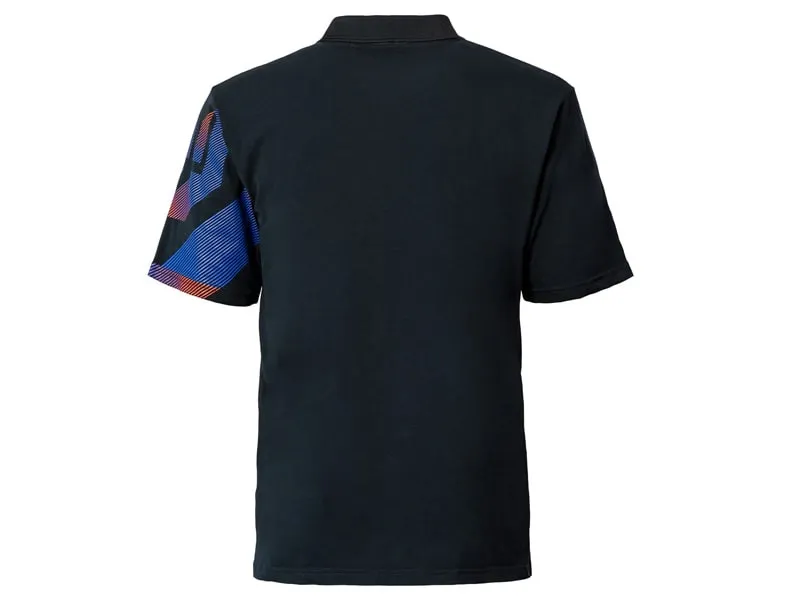 ANDRO Polo Benzon noir/rouge