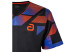 ANDRO Polo Benzon Negro-Rojo 3