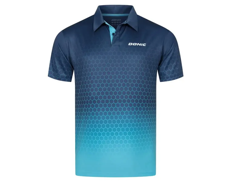 DONIC Polo Spider Bleu
