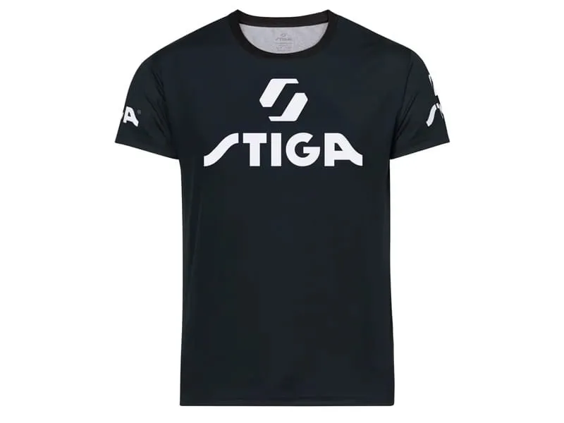 STIGA Camiseta Player Negra