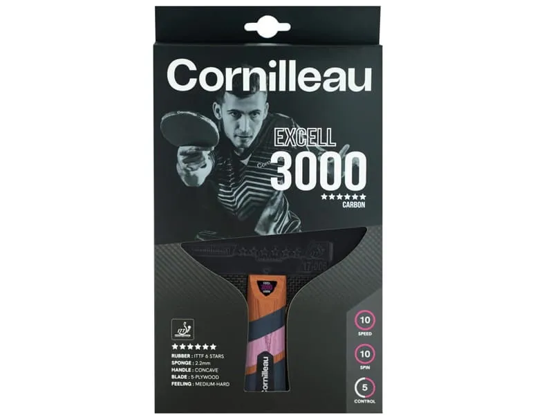 CORNILLEAU Raqueta Excell 3000 Carbon