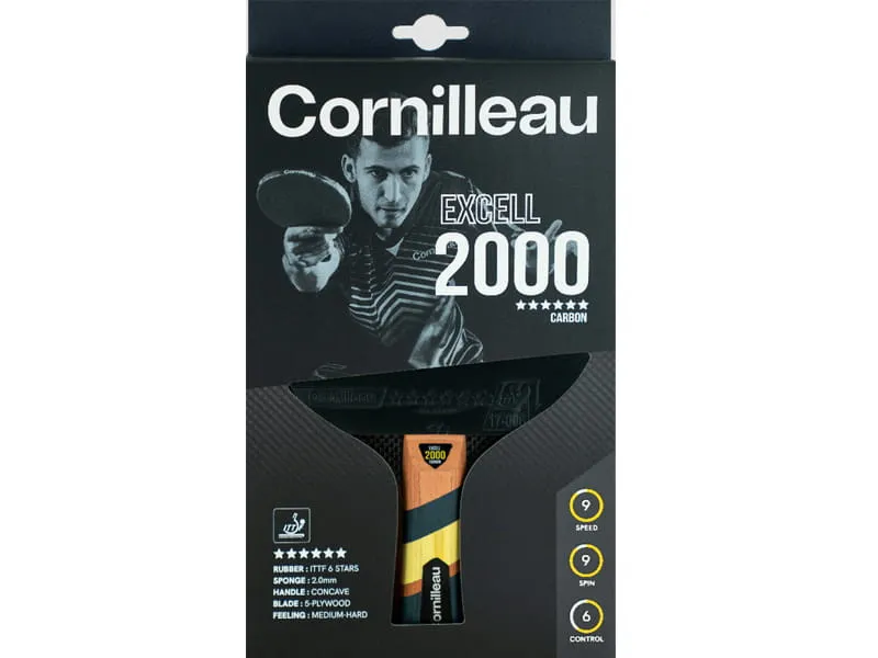 CORNILLEAU Raquette Excell 2000 Carbon