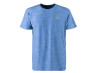 ANDRO Camiseta Melange Azul Laguna