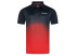 DONIC Polo NUVON Negro-Rojo