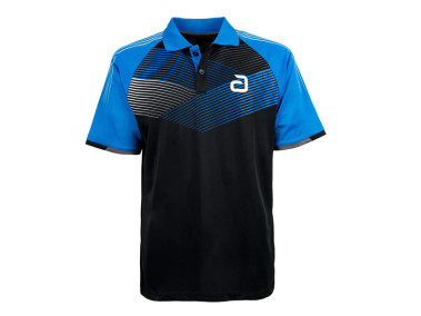 ANDRO Polo AVOS Noir/Bleu