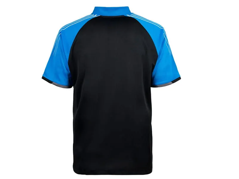 ANDRO Polo AVOS Negro-Azul 2