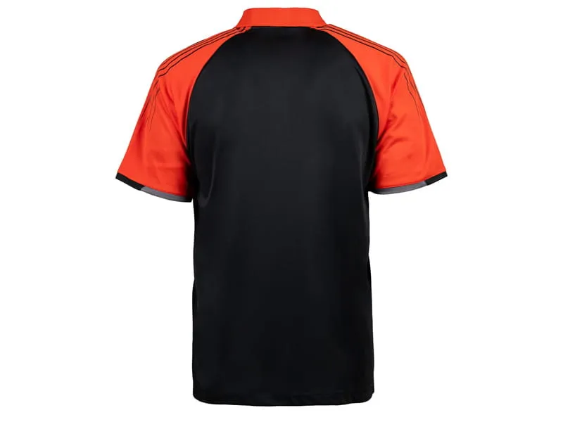 ANDRO Polo AVOS Negro-Rojo 2
