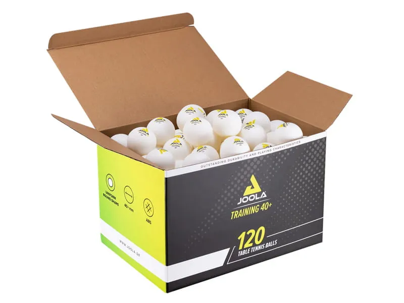 JOOLA Training 40+ Caja 120u. pelotas ping pong entrenamiento