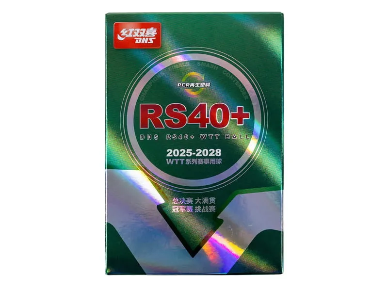 Pilotes DHS RS40+ *** WTT ITTF Pack 6u..