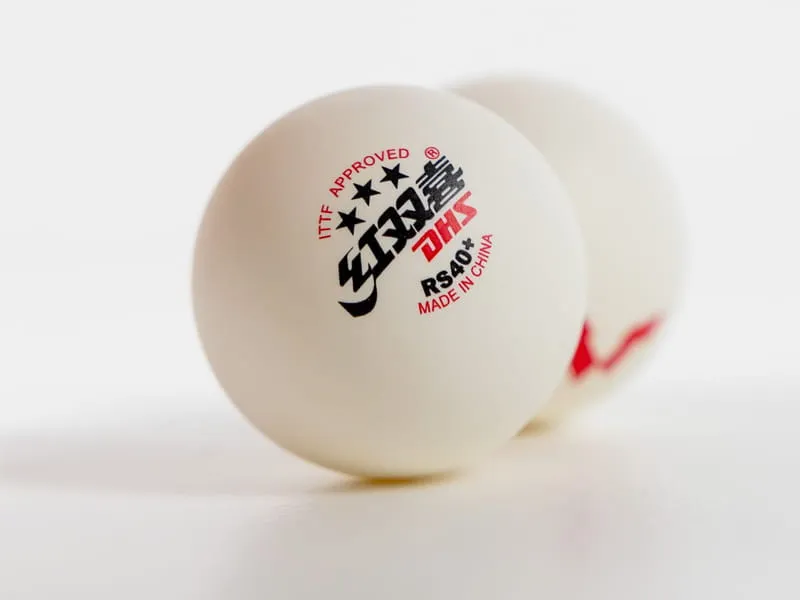 Pilotes DHS RS40+ *** WTT ITTF Pack 6u..