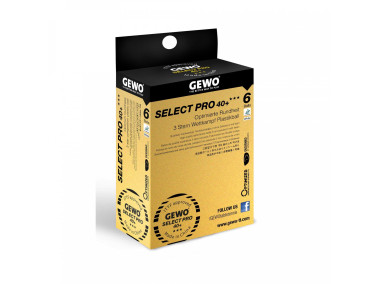 Pelota GEWO Select Pro 40+ *** Pack 6u