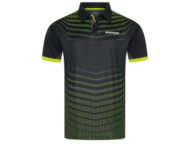 DONIC Shirt KAVA Black/Lime