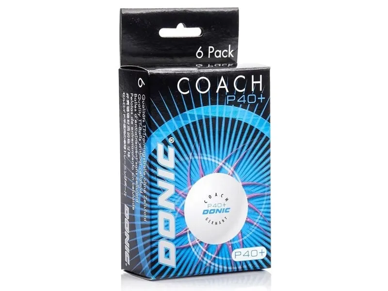 DONIC-Coach-P40+-2star-6pack