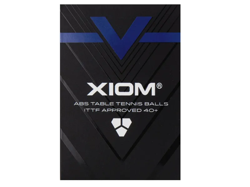 XIOM V ABS 3star ITTF competition balls 6pack