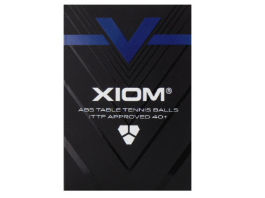 XIOM V ABS 3star ITTF competition balls 6pack
