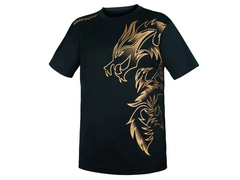 DONIC Camiseta DRAGON Negra