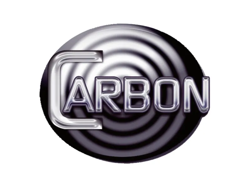 DONIC logo Carbon