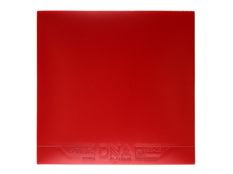 Goma STIGA DNA Platinum M color rojo
