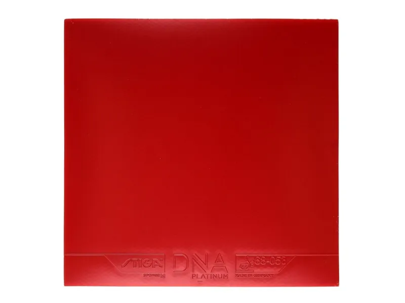 Goma STIGA DNA Platinum M color rojo