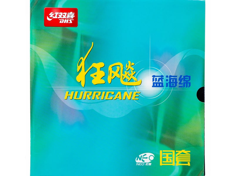 DHS NEO Hurricane 3 National Blue Sponge Mid-Hard