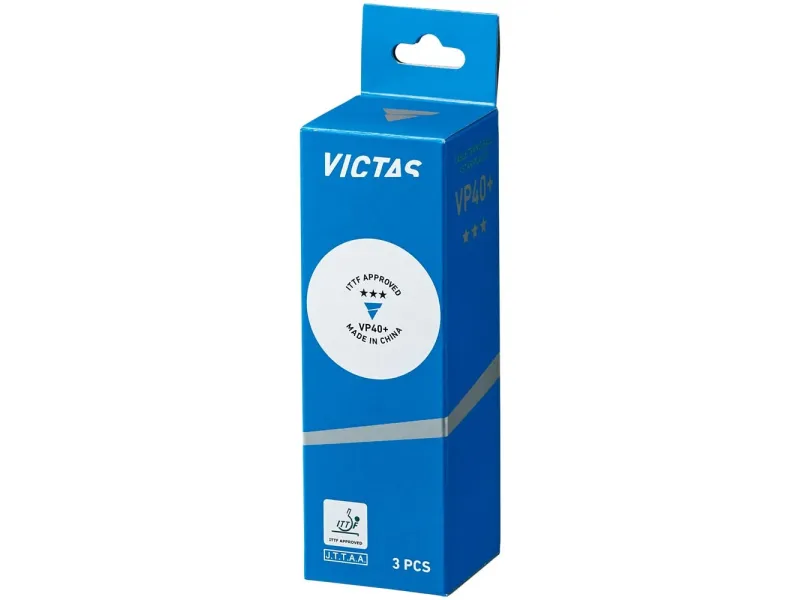 VICTAS VP40+ *** Pack 3u. Blancas