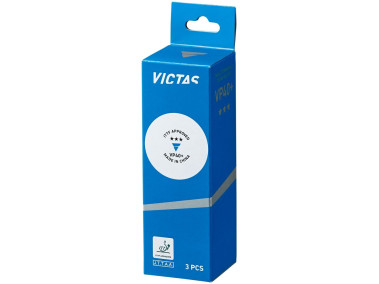 VICTAS VP40+ *** Pack 3u. Blancas