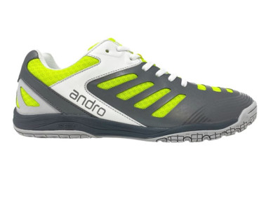 Zapatillas de tenis de mesa ANDRO Cross Step 2 Gris
