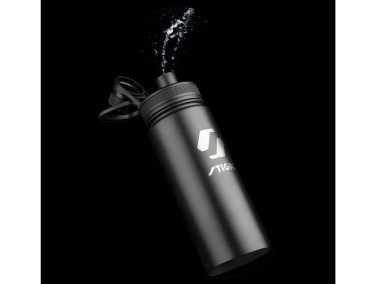 STIGA Botellín de agua Metal Negro 550ml