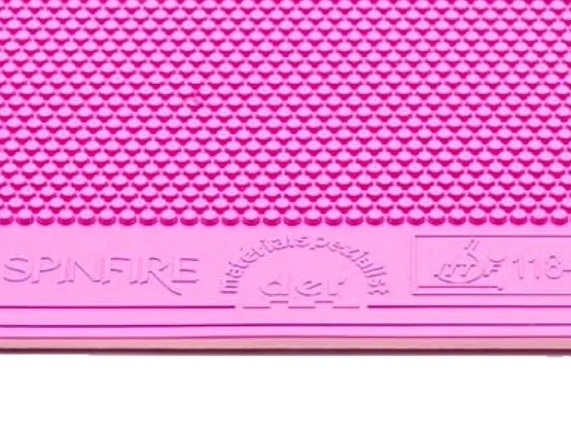 Goma de picos cortos color rosa Der-materialspezialist SPINFIRE