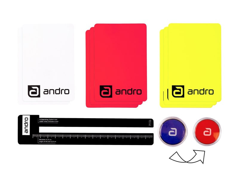 ANDRO Set de arbitro Basic
