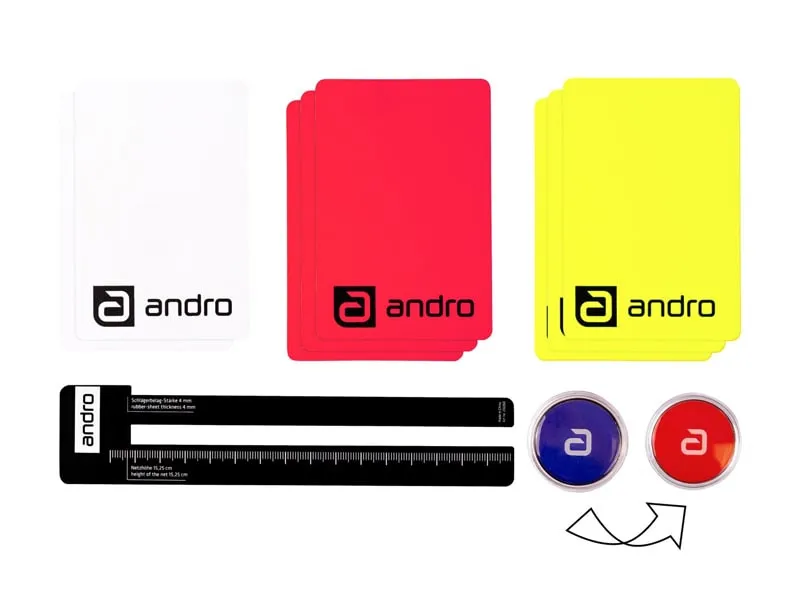 ANDRO Set de arbitro Basic