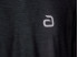 ANDRO Camiseta Melange Negra