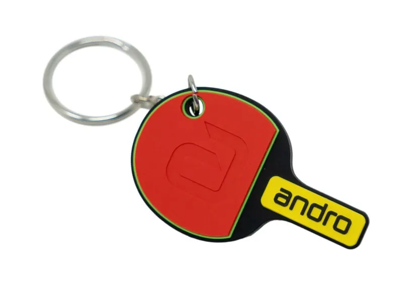 ANDRO Llavero Pala miniatura roja