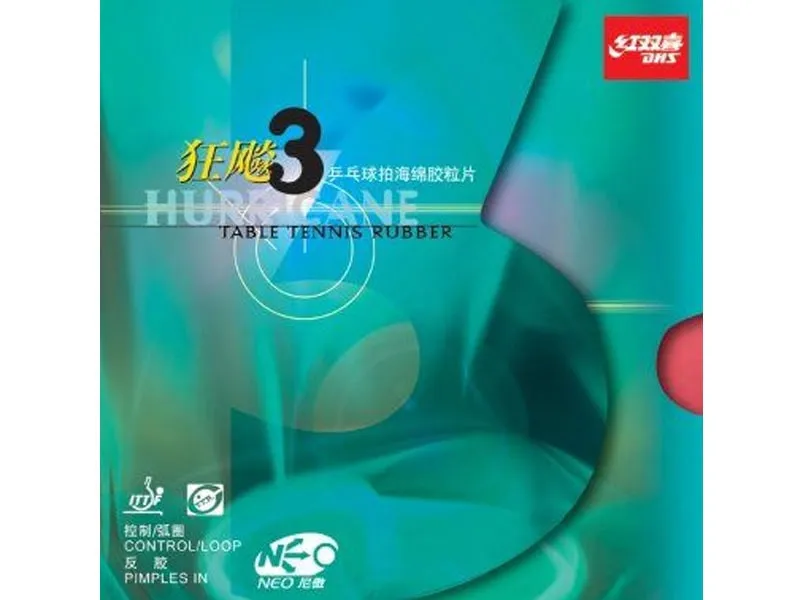 Rubber DHS NEO Hurricane III Hard