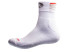 DONIC Calcetin SIENA Blanco-Rojo