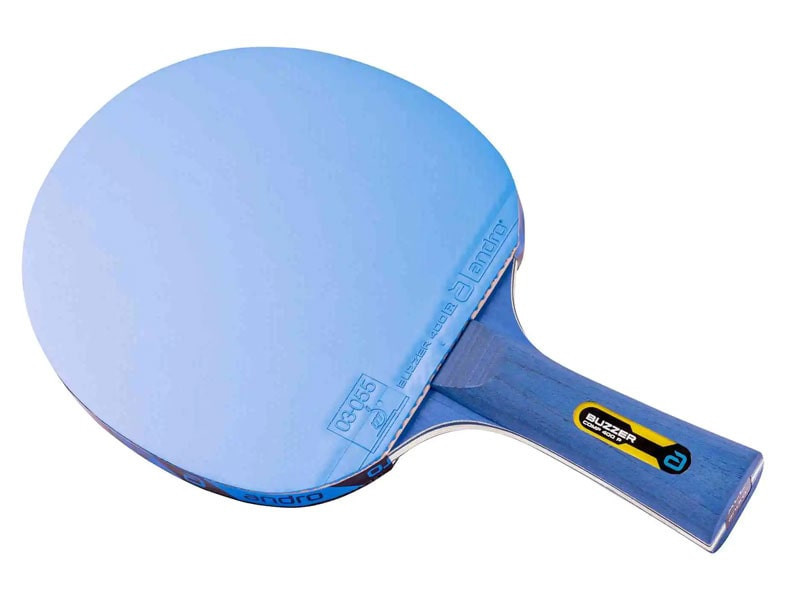 ANDRO Raqueta tenis de mesa Buzzer COMP 400R Azul