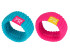 XIOM Pack 2 Muñequeras  XWB Azul Turquesa-Rosa