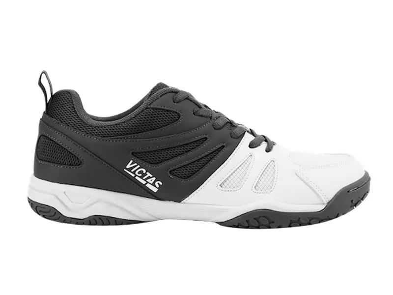 VICTAS Zapatillas de tenis de mesa 613 Blanca/Negra