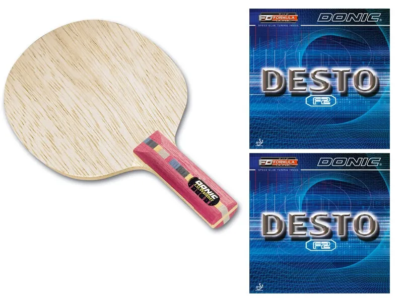 DONIC Pack Waldner Dicon con gomas Desto F2