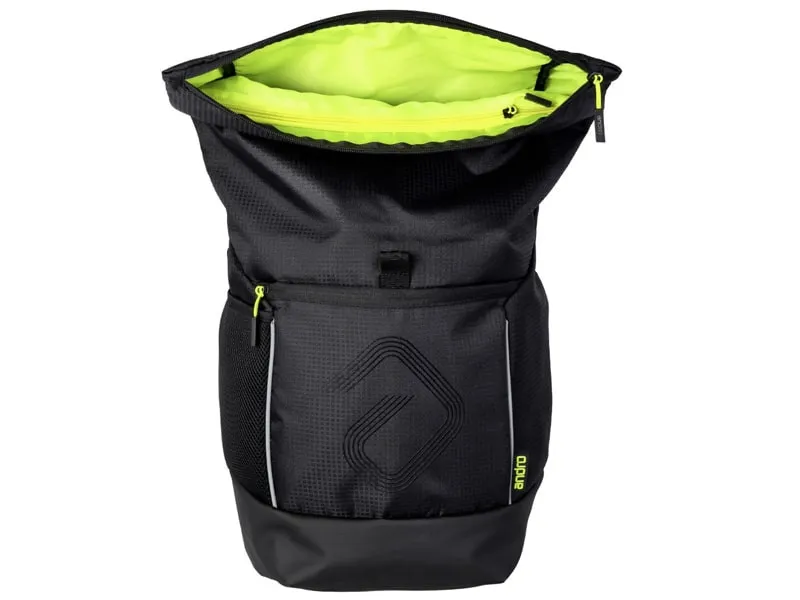 ANDRO Mochila MORIVA Negro-Amarillo3