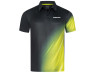DONIC Polo FLAME Noir/Jaune
