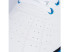 Zapatillas de tenis de mesa ANDRO Shuffle Step 2 Azul-Blanco 3