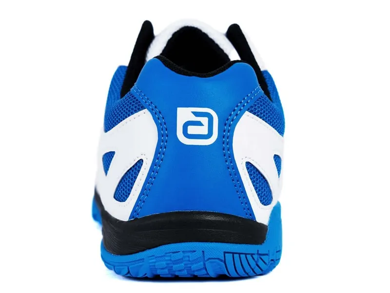 Zapatillas de tenis de mesa ANDRO Shuffle Step 2 Azul-Blanco 4